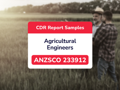 Agricultural Engineers ANZSCO 233912