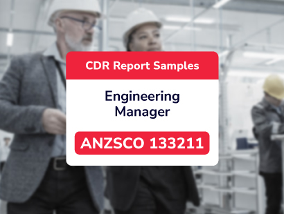 Engineering Manager ANZSCO 133211