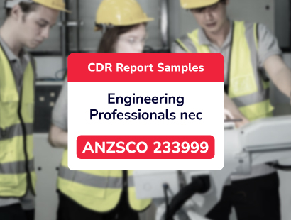 Engineering Professionals nec ANZSCO 233999