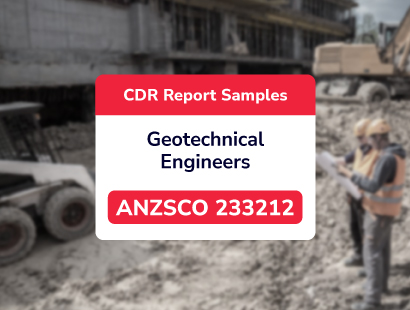 Geotechnical Engineers ANZSCO 233212
