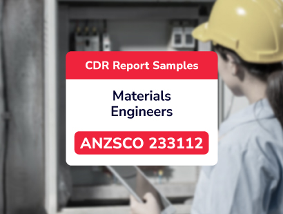Materials Engineers ANZSCO 233112