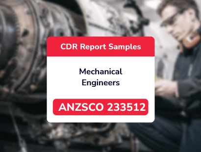 Mechanical Engineers ANZSCO 233512