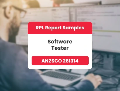 Software Tester ANZSCO 261314
