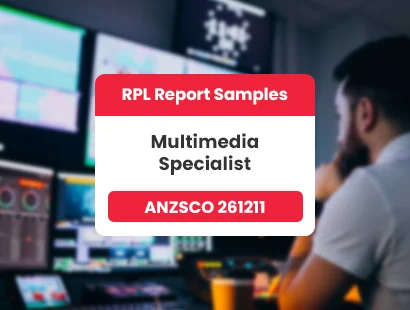 Multimedia Specialist ANZSCO 261211