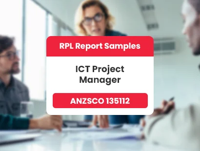 ICT Project Manager ANZSCO 135112
