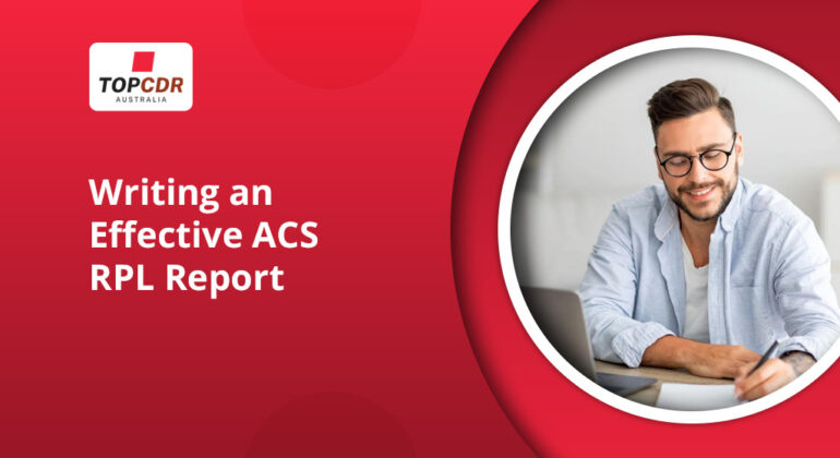 Writing an Effective ACS RPL Report
