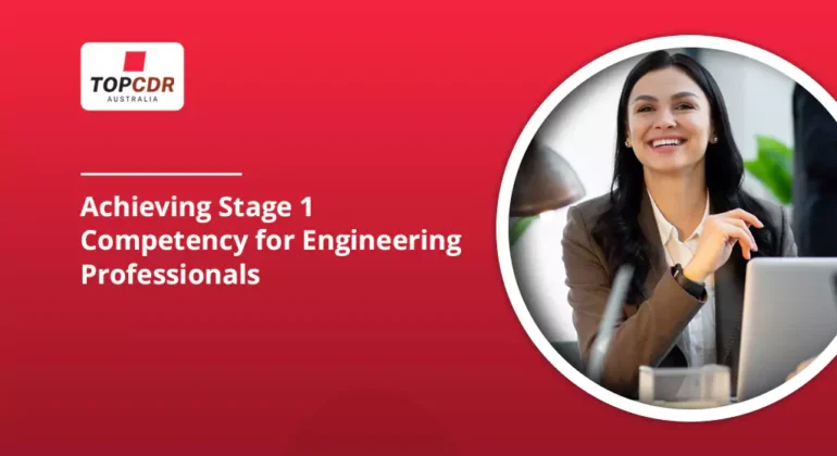 achieving stage 1 competency for engineering professionals
