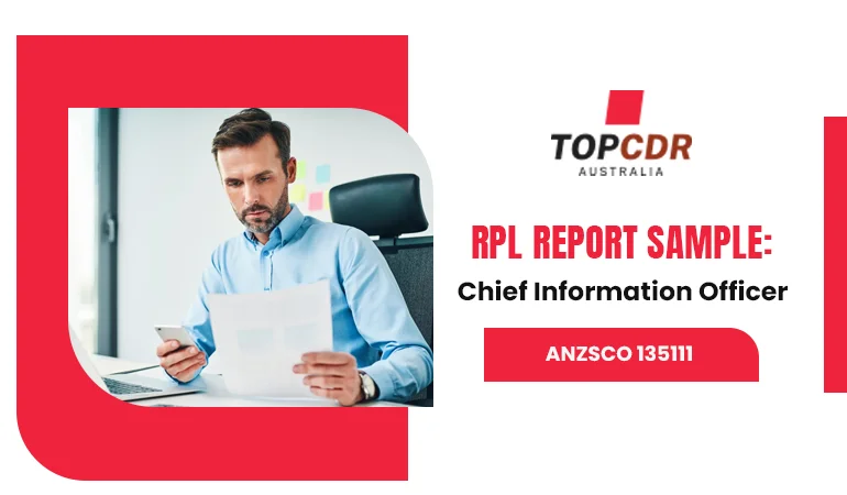 RPL Sample for Chief Information Officer ANZSCO 135111