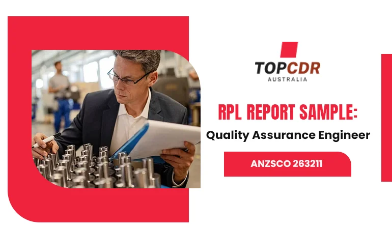 RPL Sample for ICT Quality Assurance Engineer ANZSCO 263211