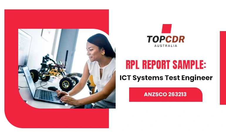 RPL Sample for ICT Systems Test Engineer ANZSCO 263213