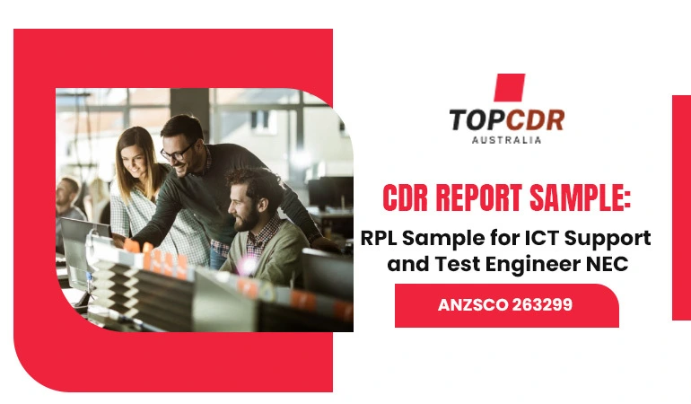 RPL Sample for ICT Support and Test Engineer (NEC) ANZSCO 263299