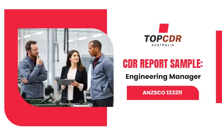 CDR Sample For Engineering Manager