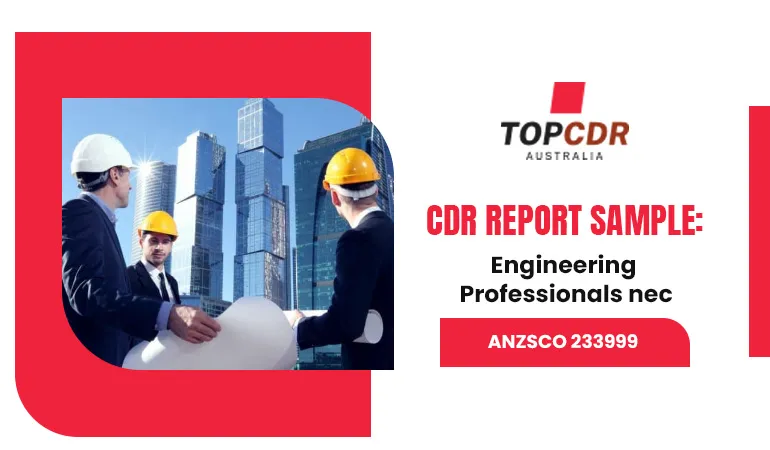 CDR Sample For Engineering Professionals (nec)