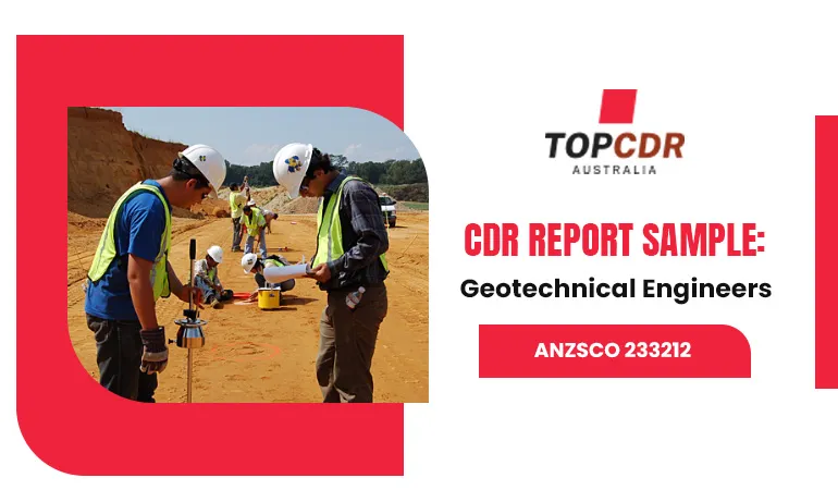 CDR Sample For Geotechnical Engineer