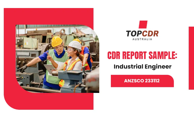 CDR Sample For Industrial Engineer