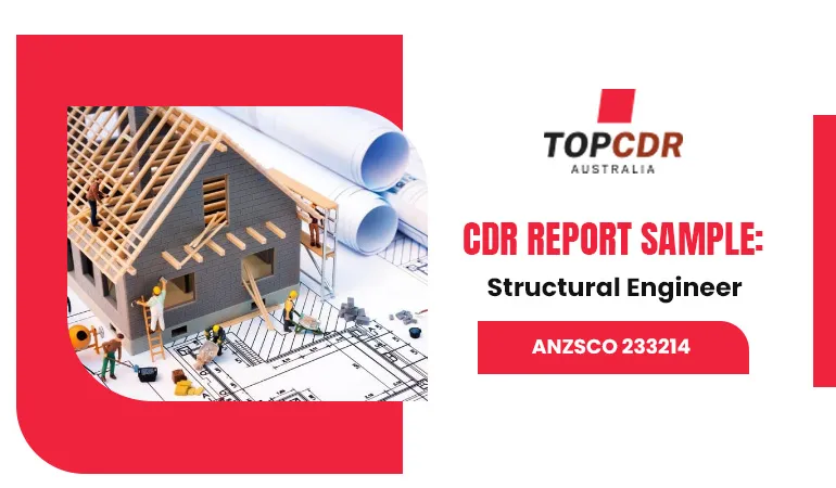 CDR Sample For Structural Engineer