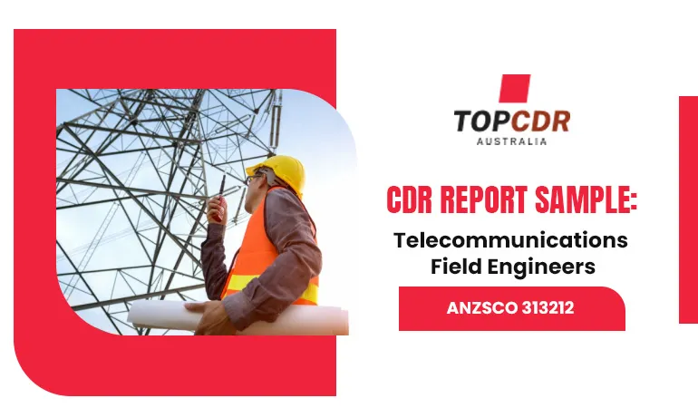 CDR Sample For Telecommunications Field Engineer