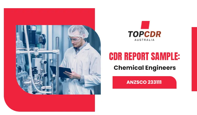 CDR Sample For Chemical Engineer